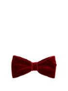Matchesfashion.com Etro - Cotton Blend Velvet Bow Tie - Mens - Orange Multi