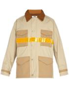 Matchesfashion.com Junya Watanabe - Reflective Strip Industrial Jacket - Mens - Beige