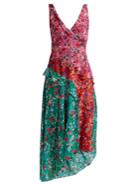 Saloni Aggie Meadow Ruffle Dress