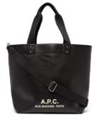 Matchesfashion.com A.p.c. - Logo Print Tote - Mens - Black