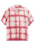 Matchesfashion.com Story Mfg. - Bowling Moon Tie-dye Organic-cotton Shirt - Womens - Pink White