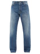 Matchesfashion.com Balenciaga - Flared Denim Jeans - Mens - Light Blue