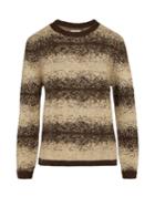 Saturdays Nyc Wade Ombr Striped Knit Sweater