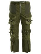 Marques'almeida Mid-rise Cropped Military Trousers