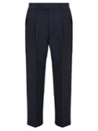 Gucci Wide-leg Cotton-blend Trousers