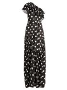 Caroline Constas Rhea Ruffled Cotton-blend Dress