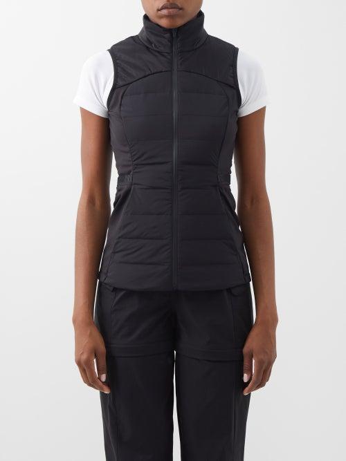 Lululemon - Down For It All Quilted Down Nylon-blend Gilet - Womens - Black