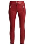 Matchesfashion.com Isabel Marant Toile - Zappery Faux Leather Trousers - Womens - Red