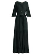 Albus Lumen Lolita Bell-sleeved Tiered Dress
