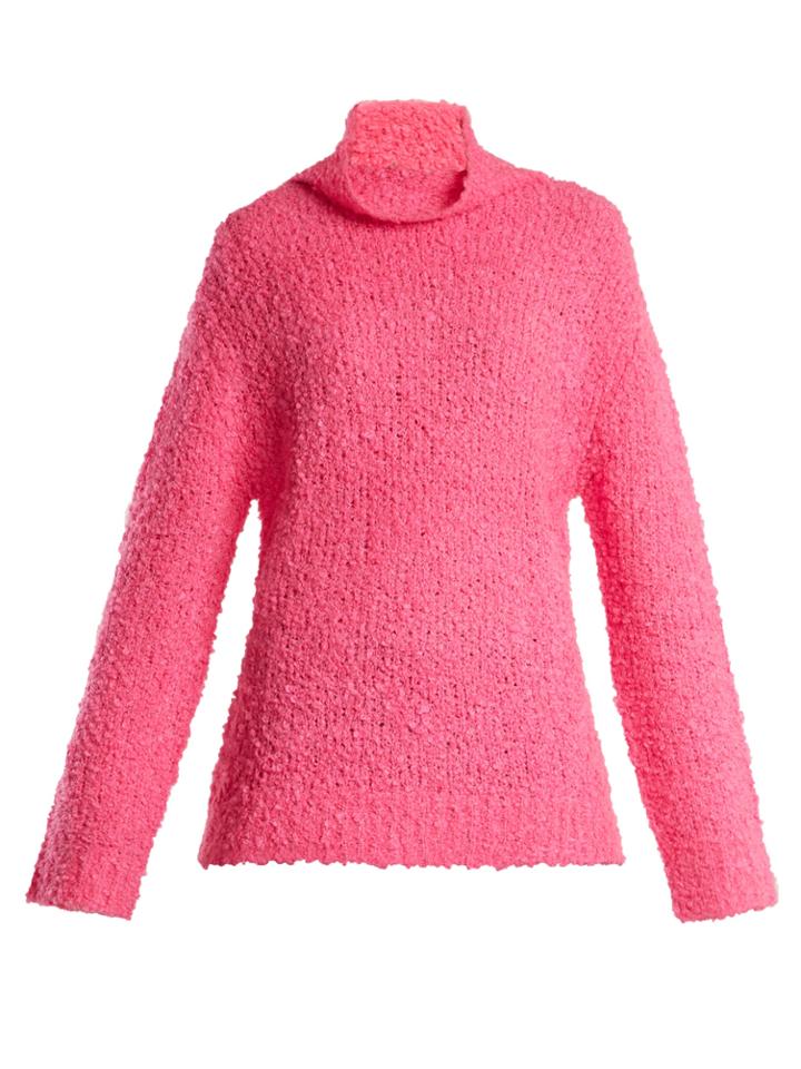 Sies Marjan Sukie Roll-neck Boucl-knit Sweater
