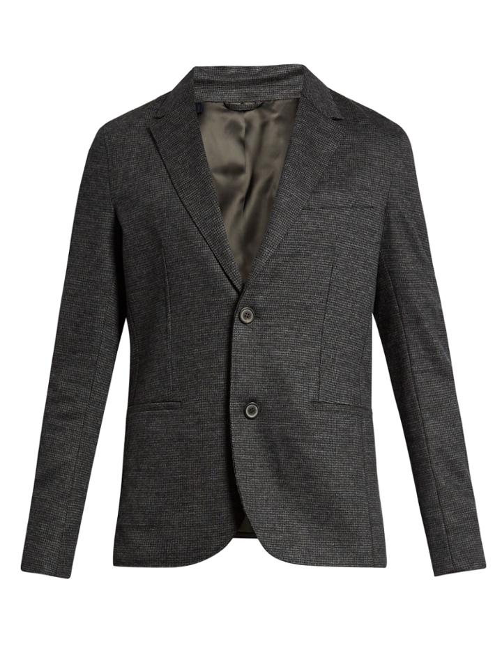 Lanvin Hound's-tooth Wool Jacket