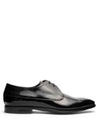 Burberry Cranbrook Brogue-effect Patent-leather Shoes