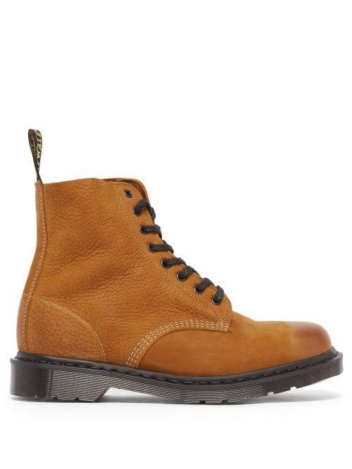 Mens Shoes Dr. Martens - 1460 Pascal Leather Ankle Boots - Mens - Tan