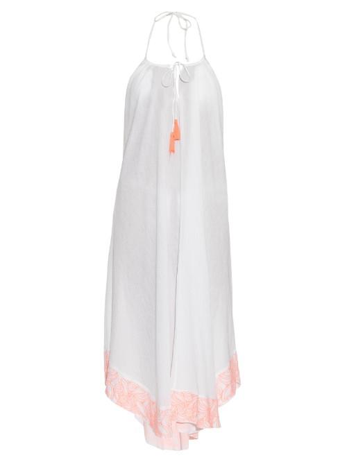 Heidi Klein Chile Crochet Halterneck Cotton Dress