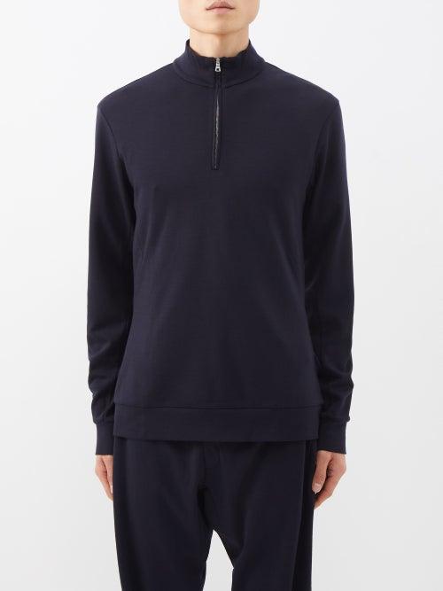 Orlebar Brown - Neilson Merino Sweater - Mens - Black
