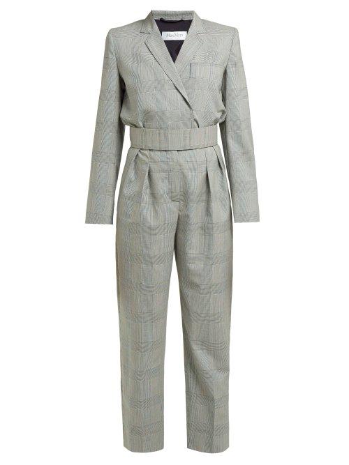 Matchesfashion.com Max Mara - Corone Jumpsuit - Womens - Black White