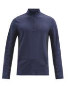 Matchesfashion.com Sease - Runner Zipped Piqu Top - Mens - Blue