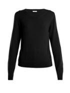 Matchesfashion.com Tomas Maier - Round Neck Cashmere Sweater - Womens - Black