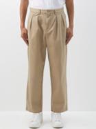 Polo Ralph Lauren - Whitman Pleated Cotton-twill Chinos - Mens - Beige