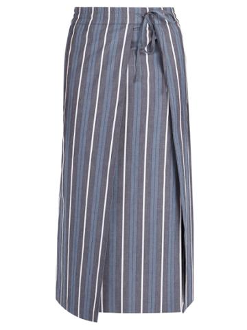 Connolly Striped Cotton-blend Sarong