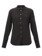 Matchesfashion.com Joseph - Joe Crepe De Chine Silk Shirt - Womens - Black