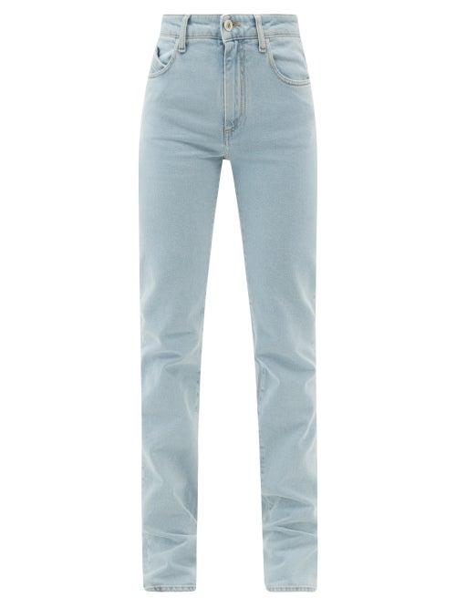 The Attico - Dione Skinny Jeans - Womens - Light Denim