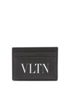 Matchesfashion.com Valentino Garavani - Vltn Leather Cardholder - Mens - Black