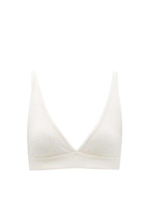 Lisa Yang - Capucine Cashmere Bralette - Womens - Cream