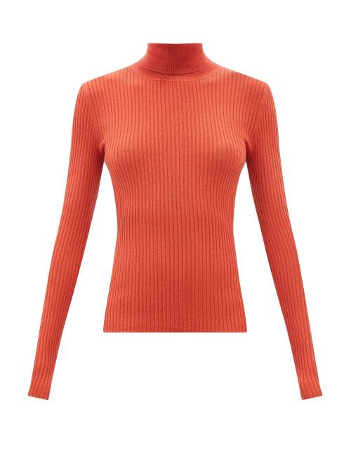 Gabriela Hearst - Peppe Roll-neck Cashmere Sweater - Womens - Orange