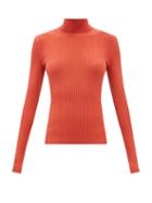 Gabriela Hearst - Peppe Roll-neck Cashmere Sweater - Womens - Orange