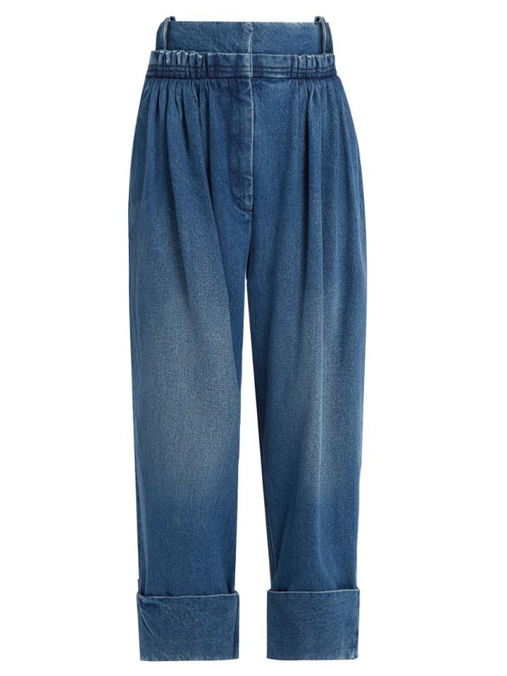 Jw Anderson Pleat-front Wide-leg Jeans