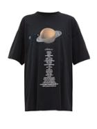 Matchesfashion.com Vetements - Saturn Print T Shirt - Womens - Black Multi