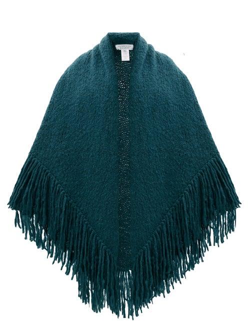 Gabriela Hearst - Lauren Fringed Cashmere Wrap - Womens - Green