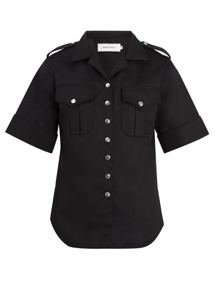 Marques'almeida Short-sleeved Twill Shirt