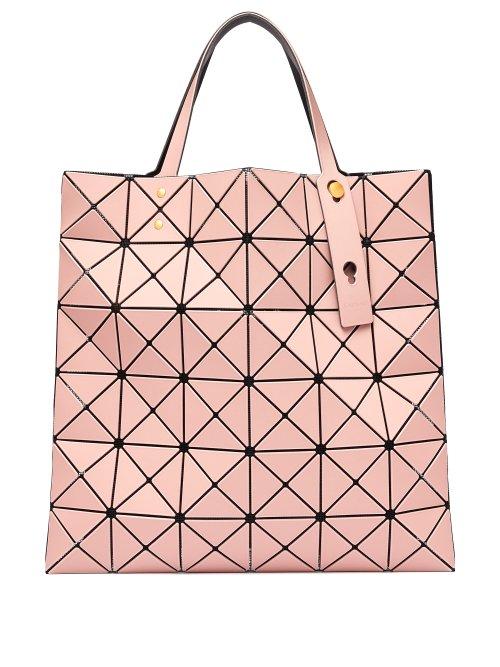 Matchesfashion.com Bao Bao Issey Miyake - Lucent Frost Tote - Womens - Dusty Pink