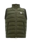 Matchesfashion.com Moncler - Iori Quilted-down Shell Gilet - Mens - Green