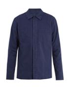 A.p.c. Franckie Point-collar Cotton Overshirt