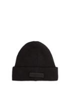 Matchesfashion.com 1017 Alyx 9sm - Ribbed Knit Merino Wool Beanie - Mens - Black
