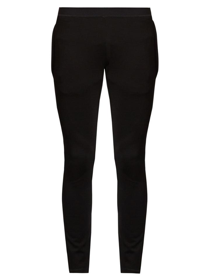 Burberry Skinny-leg Jersey-twill Trousers