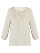 Velvet By Graham & Spencer Pazia Tie-neck Top