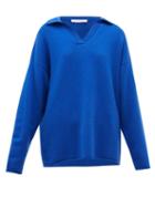 Matchesfashion.com Extreme Cashmere - No.101 Jules Cashmere Blend Sweater - Womens - Blue