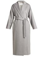 Matchesfashion.com Max Mara - Teti Coat - Womens - Light Grey
