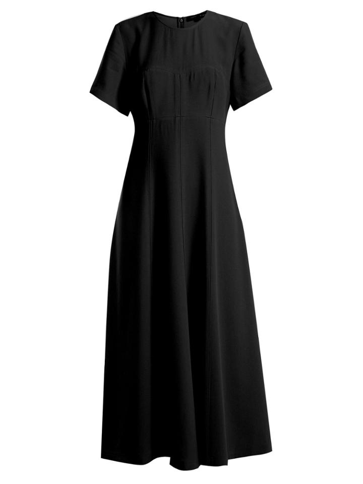 Proenza Schouler Round Neck Stretch-crepe Dress