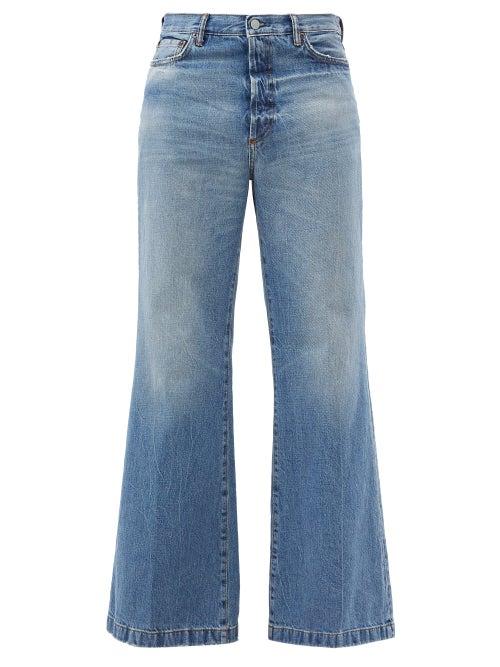 Acne Studios - 1978 High-rise Flared-leg Jeans - Mens - Blue