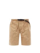 Matchesfashion.com Gramicci - Mountain Cotton-twill Shorts - Mens - Beige
