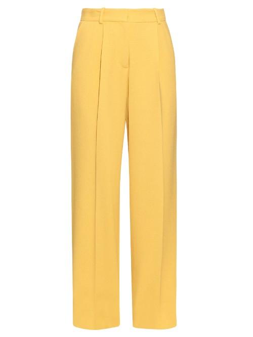 Raey Pleat-front Crepe Trousers