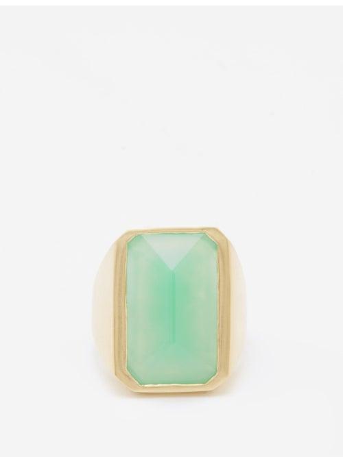 Irene Neuwirth - Chrysoprase & 18kt Gold Ring - Womens - Multi