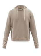 John Elliott - Aspen Cotton-jersey Hooded Sweatshirt - Mens - Brown