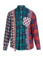 Matchesfashion.com Needles - 7 Cuts Cotton Flannel Shirt - Mens - Multi