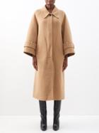 Khaite - Phelton Wool Coat - Womens - Camel